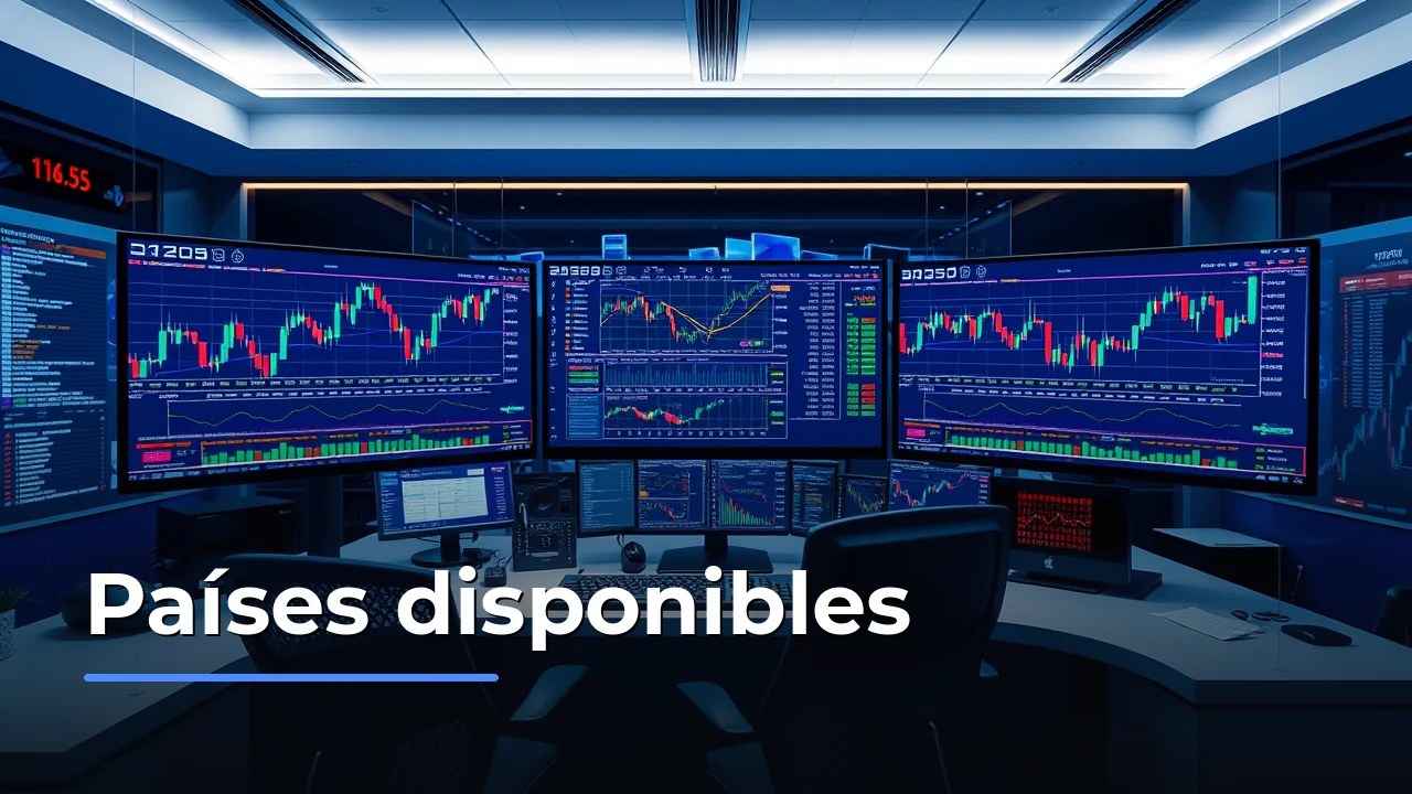Países disponibles para operar con AvaTrade